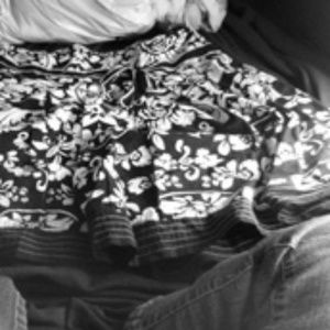 Black and White  skirt